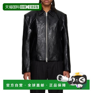 夹克 M4239MTDBLACK AW2024 OUR 长袖 男士 黑色 皮夹克 LEGACY