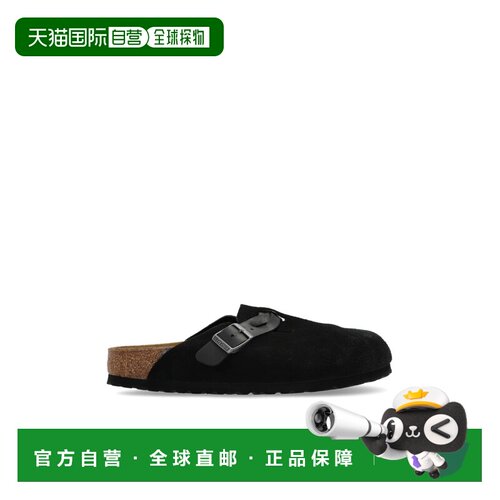 BIRKENSTOCK 女士拖鞋 10304970BLACK CO 黑色半拖