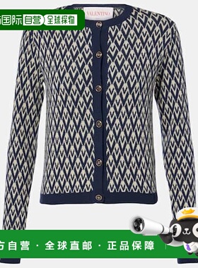 1h可退 潮奢 valentino 华伦天奴 女士 Toute La V领初剪羊毛针织