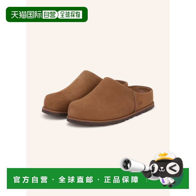 1h可退 UGG 男士拖鞋 100297411015000 CO 棕色 OTZO Mules半拖图片