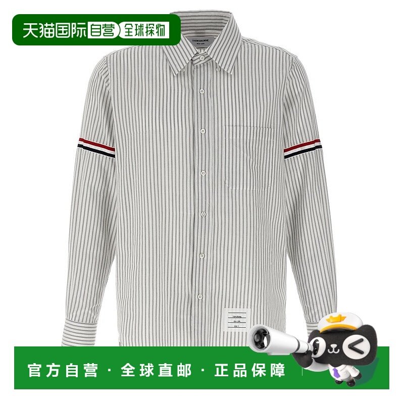 潮奢 Thom Browne 汤姆 布朗 男士 长袖衬衫 MWL301OF0810