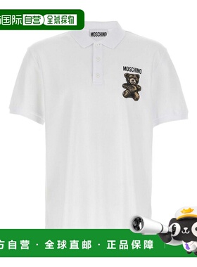 MOSCHINO 男士POLO衫 160102421001 AW2025 白色 Polo Shirt