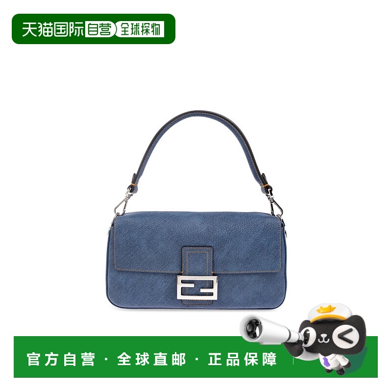1h可退 FENDI 女士单肩包 8BR600AUSZF04QL SS2025 蓝色 Shoulder