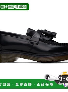 1h可退 潮奢 Dr. Martens 马丁大夫 女士 黑色 Adrian Smooth Lea