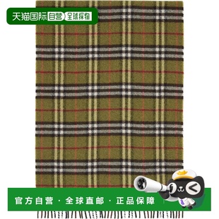1h可退 潮奢 Burberry 巴宝莉 女士 卡其色 Check British Wool