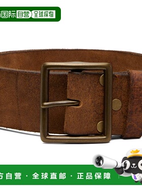 潮奢 ralph lauren rrl 拉夫 劳伦RRL 男士 黄褐色 Distressed Le