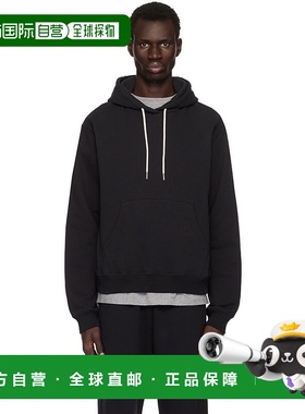 1h可退 潮奢 John Elliott 男士 黑色 Beach 连帽衫 B289B4210A