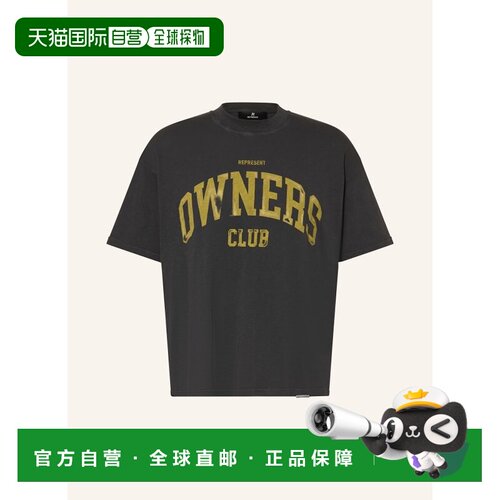 Represent 男士T恤 100296404813000 CO 黑色 T-shi支付后1h可退