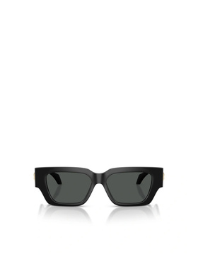 香港直邮VERSACE 女士太阳镜 VE4497UGB187 SS2026 黑色 全框太阳