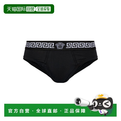 VERSACE 男士内裤 10242251A178811B000 SS2026 黑色