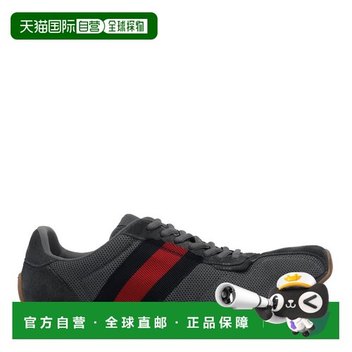 GUCCI 男士休闲鞋 875174FAF9H1242 AW2026 灰色 Tempo 运动鞋