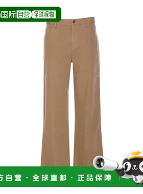 BURBERRY 男士休闲裤 8108341C2247 SS2025 浅棕色 cotton trouse