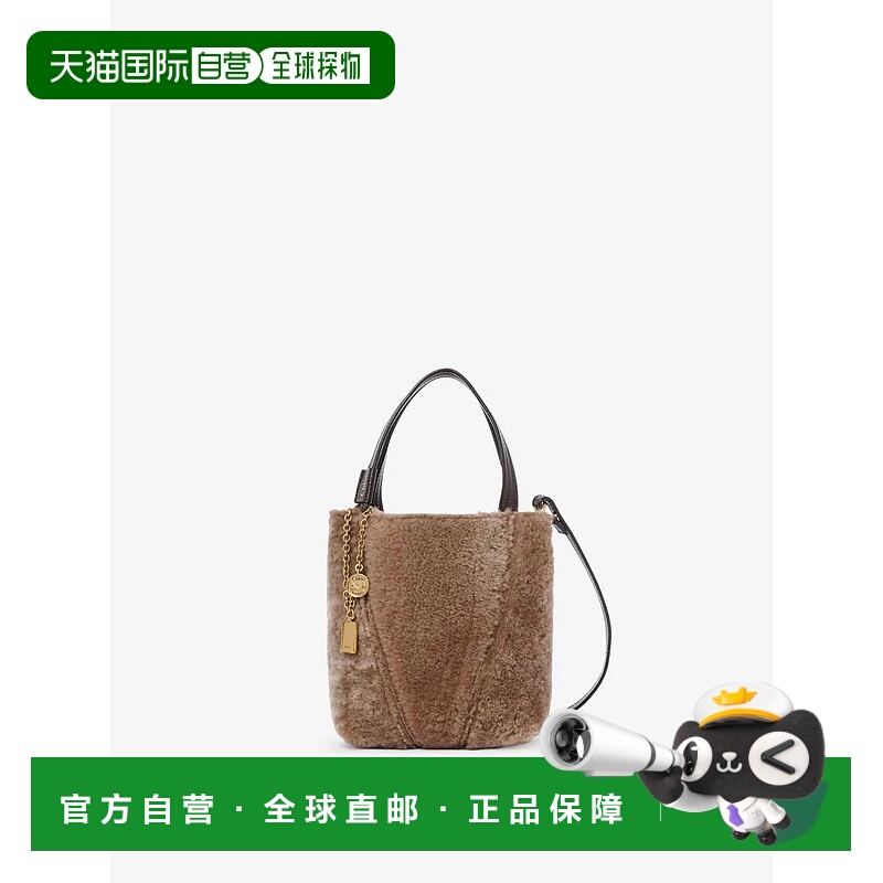 1h可退 CHLOÉ 女士单肩包 CH25WS812Q45083FLORALGREY AW2025