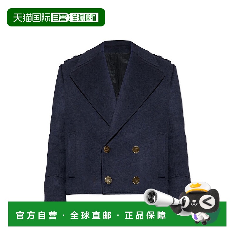 1h可退 潮奢 Balmain 巴尔曼 男士 短款 Reefer 夾克 FH1UA150WD0