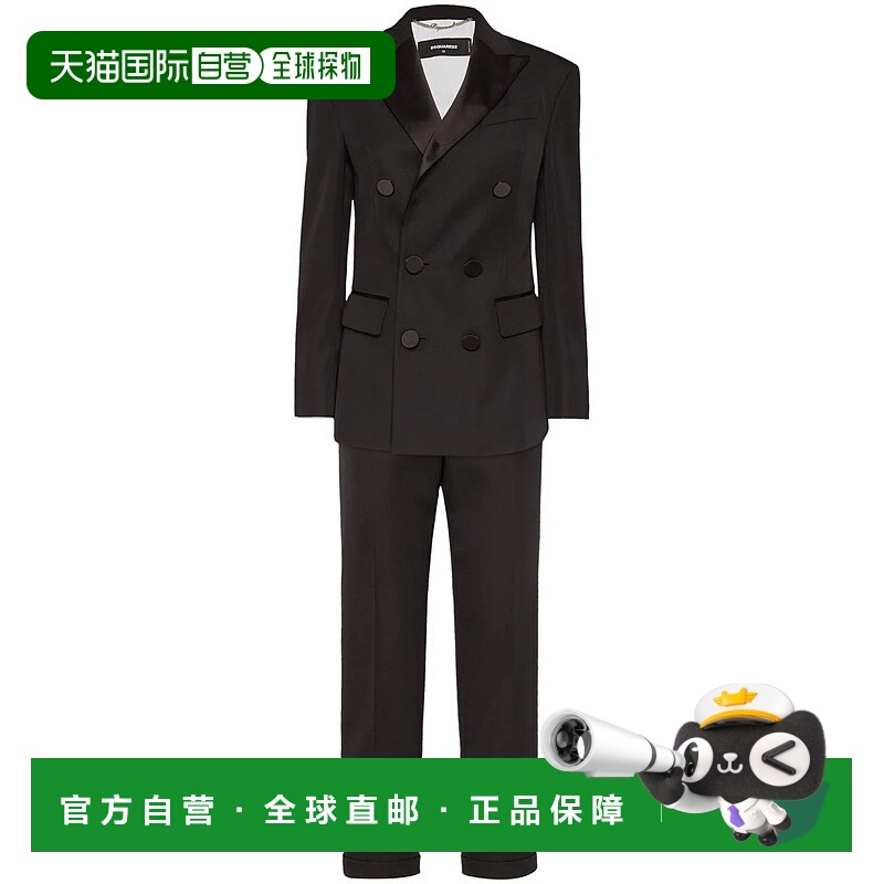 1h可退 DSQUARED2 女士西服 S75FT0259S76498900BLACK AW2024