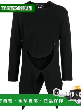 1h可退 潮奢 comme Des Garçons 男士 HOMME PLUS 黑色毛线衫 N01