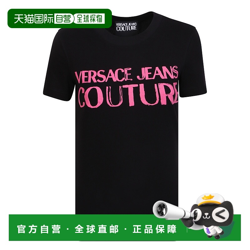 1h可退 Versace Jeans Couture 女士T恤 74HAHF07CJ05F899