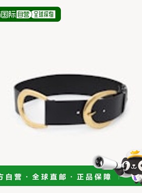 CHLOÉ 女士腰带 CH25WBB04CWZ001 AW2025 黑色 Leather belt ‘An