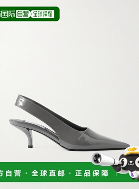 1h可退 潮奢 toteme 女士 漆皮露跟浅口鞋 252WAS0205LE0091