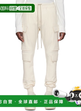 RICK OWENS 男士休闲裤 RU01E5337BA21 SS2025 白色