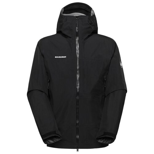 Mammut 男士户外冲锋衣 0023764BLACK CO 黑色猛犸象硬壳夹克
