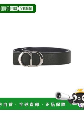 DIOR 男士腰带 4371PLTAMH16Q SS2025 黑色 DIOR men's belt
