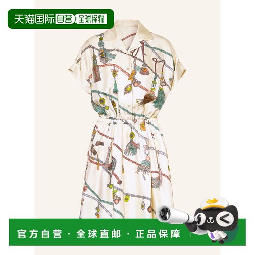 1h可退 VERSACE 女士连衣裙 100316259011000 CO 花色 Silk dress