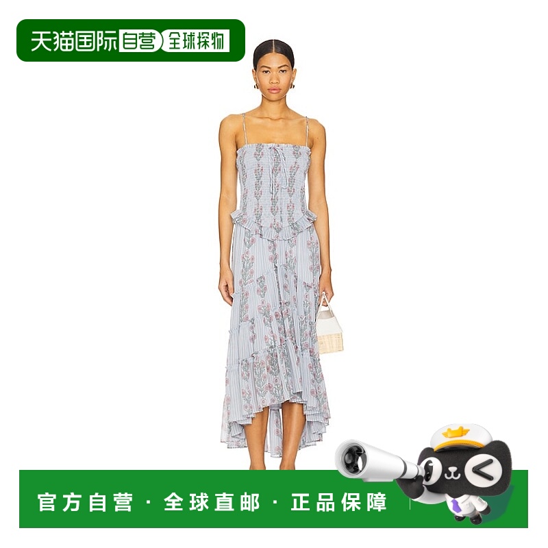 1h可退 潮奢 Free People 自由人 女士 Alejandra 中长连衣裙 OB2