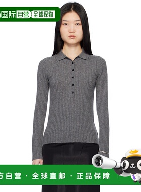 1h可退 潮奢 Arch4 女士 灰色 Mable Polo 衫 KNJP24207B
