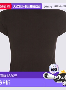ALEXANDER WANG 女士T恤 1CC1261209001 CO 黑色 