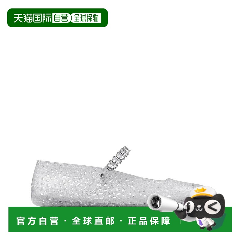 1h可退 JIMMY CHOO 女士芭蕾乐福鞋 THEJELLYNTX AW2025 灰色