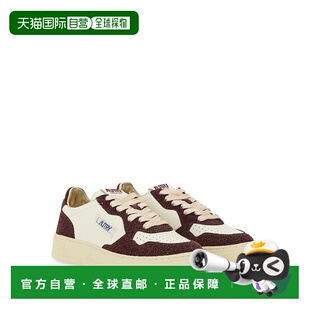 AUTRY 女士休闲鞋 AULWTA05 AW2025 棕色 Sneakers Medalist Glit