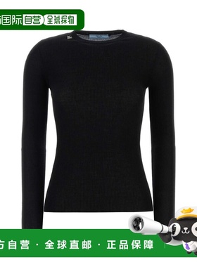 1h可退 潮奢 Prada 普拉达 女士 長袖圓領套頭衫 P24Z2CSOOO18PX