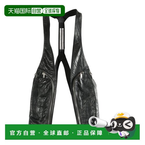 RICK OWENS 男士马甲 RU01F2763LBE09 SS2026 黑色