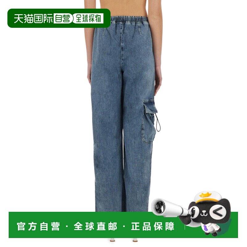 MOSCHINO 女士牛仔裤 032037211294 SS2025 蓝色图片
