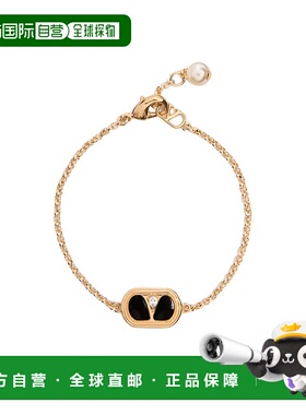 VALENTINO 女士手链手镯 WJ0X89NBSRFR SS2025 黄色 链条手链珍珠