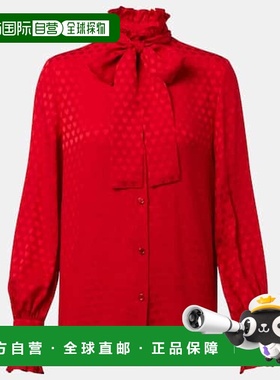 1h可退 潮奢 valentino 华伦天奴 女士 La Cour De Cœur crêpe