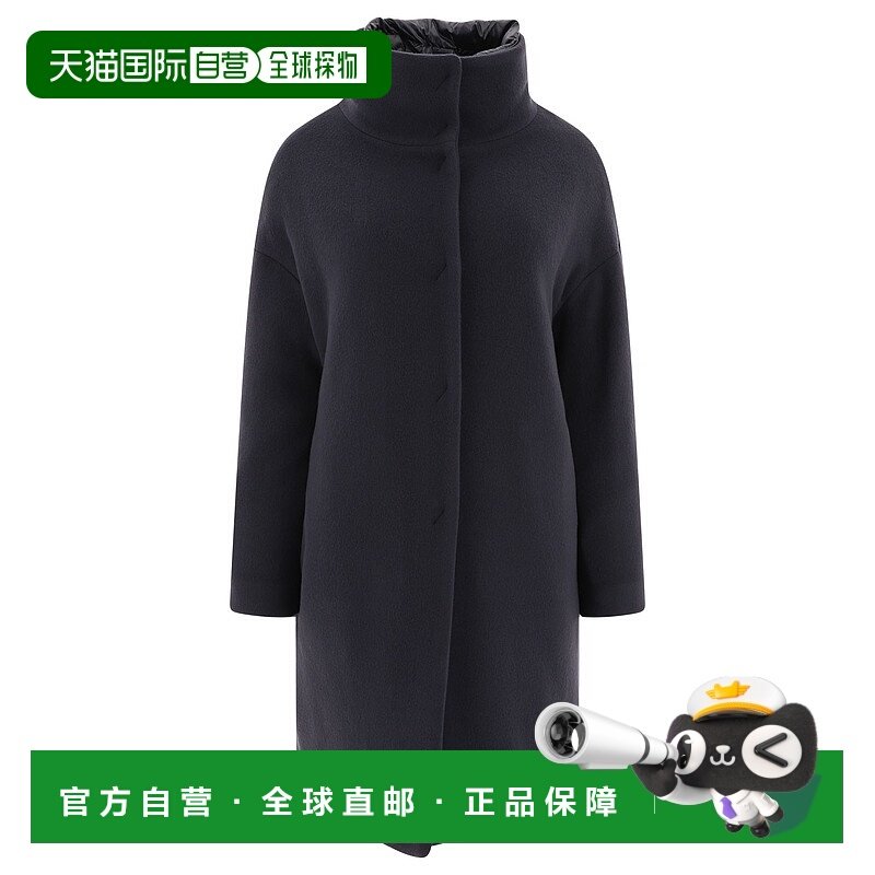 HERNO 女士外套 PI00115DR334159200 CO 黑色 长袖绗缝羽绒服
