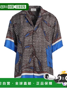 1h可退 潮奢 Parosh 女士 Blouses 花纹衬衫 brown棕色 舒适时尚