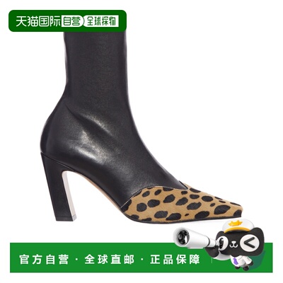 1h可退 KHAITE 女士靴子 F1067973836 AW2025 黑色 NEVADA 85 ANK
