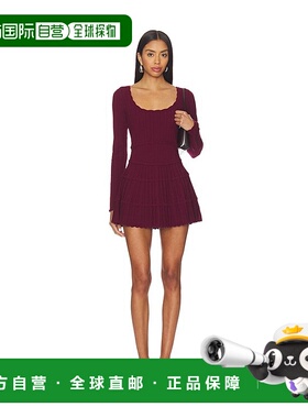 1h可退 潮奢 LOVESHACKFANCY 女士 淡紫色连衣裙 K18002757