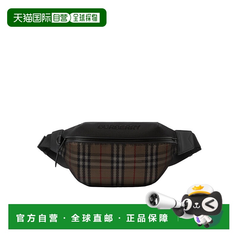 1h可退 burberry 男士 单肩包腰包