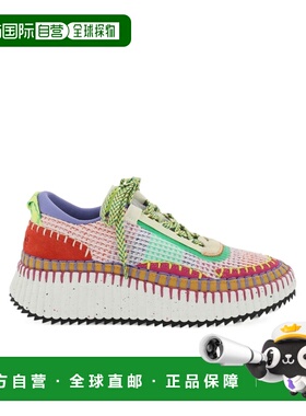 CHLOÉ 女士运动鞋 C22S579Y069A AW2023 白色 CHLOÉ NAMA sneaker