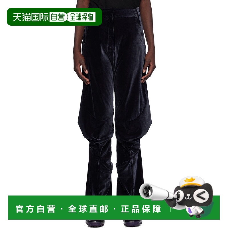 1h可退 潮奢 kiko kostadinov 女士 黑色 Shikari 长裤 KKWAW24T0