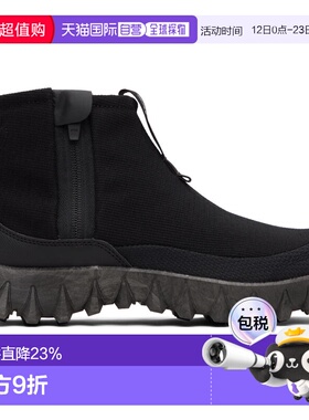 1h可退 潮奢 yves salomon 萨洛蒙 女士 黑色 Snowclog Mid 高帮