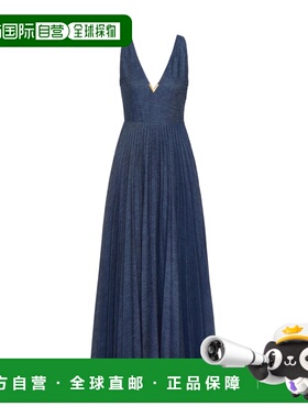 VALENTINO 女士半身裙 4B3DA02F8CT558 SS2024 蓝色