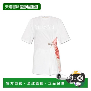 AW2024 10113201A116052W070 白色 女士衬衫 VERSACE