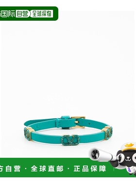 1h可退 VALENTINO 女士手链手镯 5W2J0F42LWVZFJ AW2024 绿色水晶