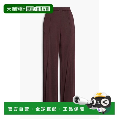 潮奢 Jil Sander 吉尔 桑达 女士 弹性针织阔腿裤 J02KA0261J2005