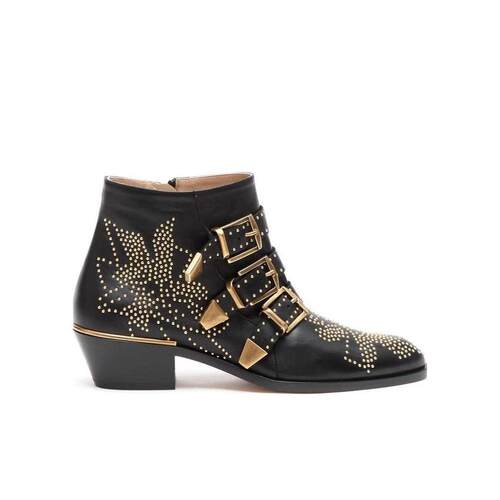 1h可退 CHLOÉ 女士高跟鞋 CH24134E75IAV66 AW2025 黑色